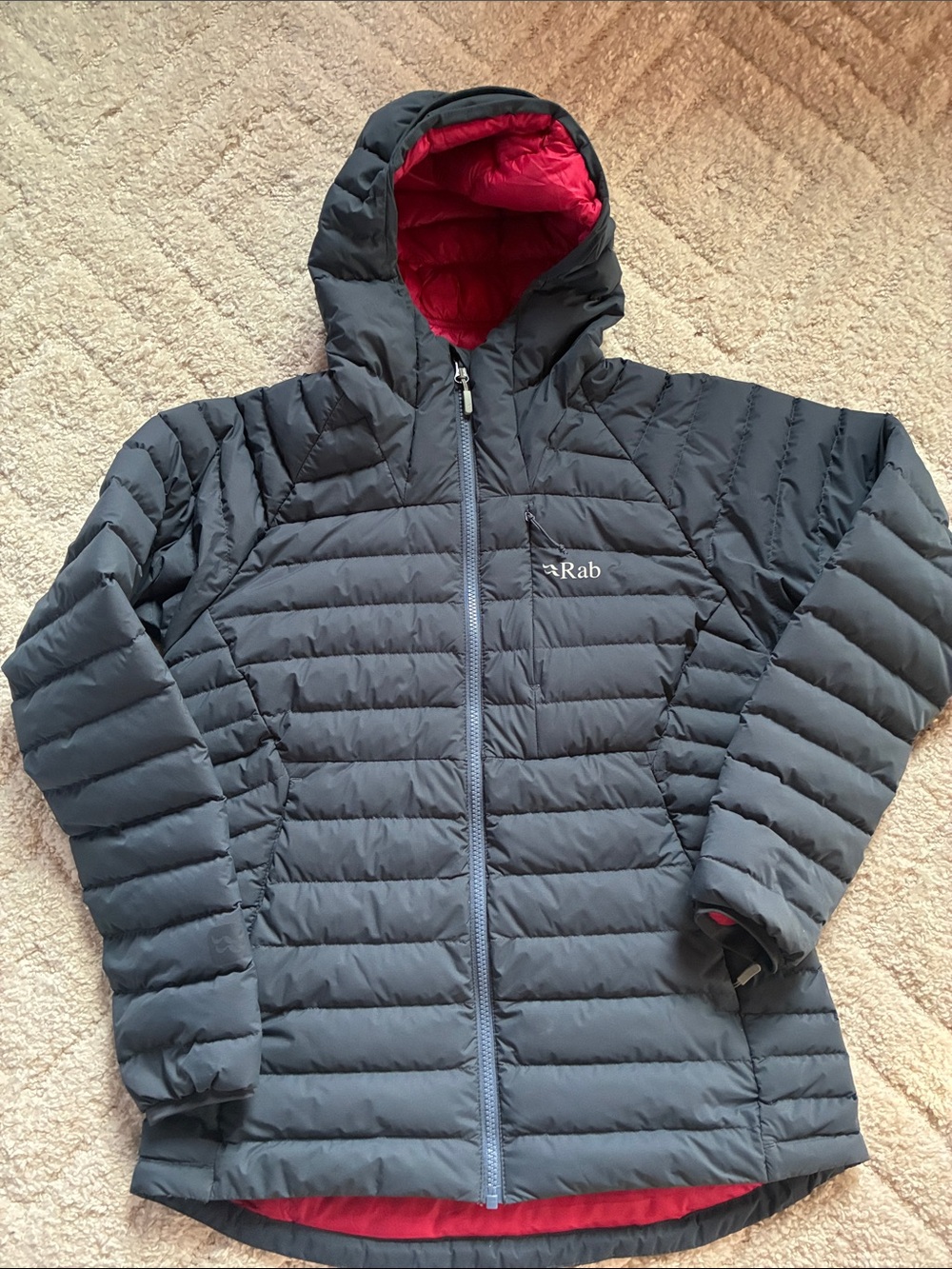 Women’s Rab Microlight Windstopper Hooded Down Jacket